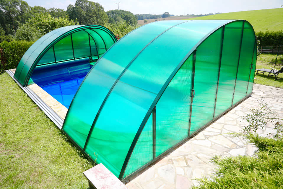 Polypropylen-Pool mit Treppe und Pooltechnik – Referenzprojekt